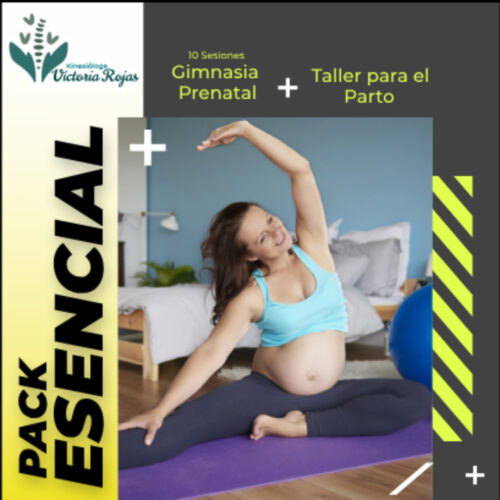 10 sesiones de gimnasia prenatal + taller preparación para el parto